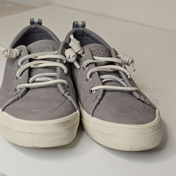 Sperry Women's Gray Casual Sneakers Size 7 - Picture 2 of 8